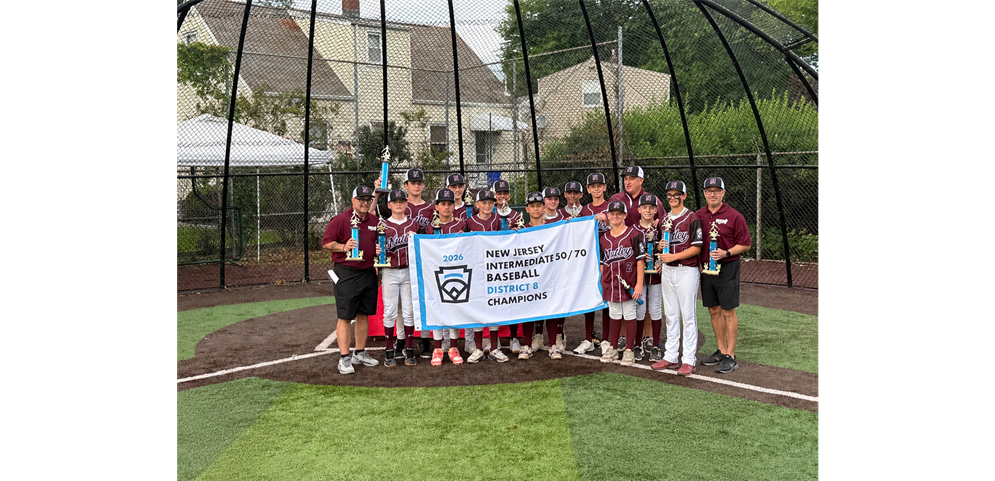 2026 Intermediate 50/70 District 8 Champs - Nutley